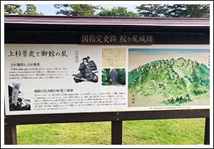 鮫ヶ尾城跡を擁する斐太歴史の里は、散策にうってつけの緑豊かな公園です